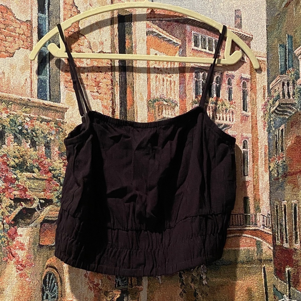 Nordstrom Urban Social Women's Black Camisole Top